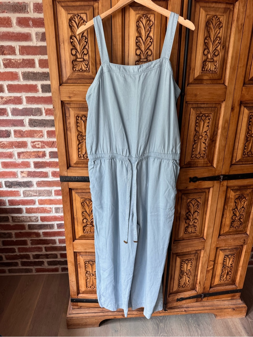 NWOT LOFT Chambray Jumpsuit
